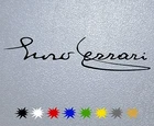 STICKER PEGATINA DECAL Enzo Ferrari Signature