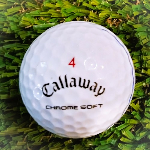 24 Callaway ChromeSoft Triple Track/ ERC Soft Golf Balls 4A Great Condition - Picture 5 of 7
