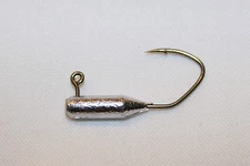 17 pk 1/64 oz Tube Insert Perch Trout Crappie Fishing Jigs Bronze Sickle Hooks