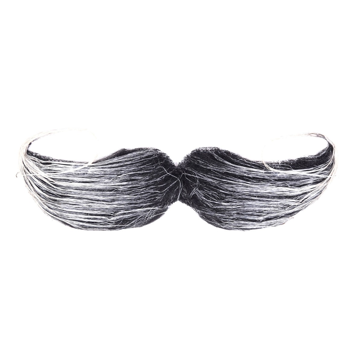 fancy dress grey moustache Stick On Self Adhesive GO_Camicia