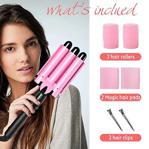 Plancha encrespadora de pelo hot sale