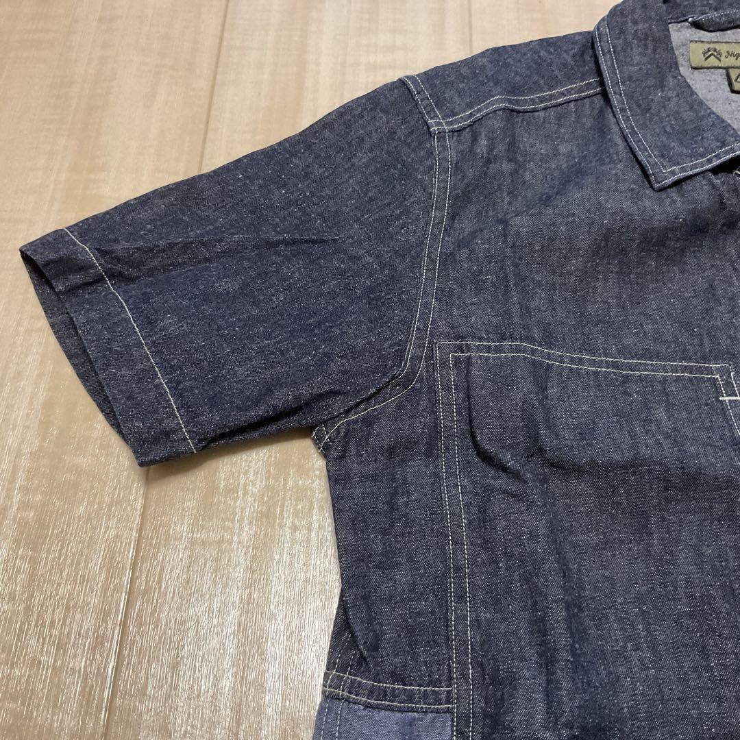 Nigel Cabourn／UTILITY SHIRT DENIM（46（S）） Nigel Cabourn Utility Shirt Type 2 - 10 oz Denim – Standard & Strange