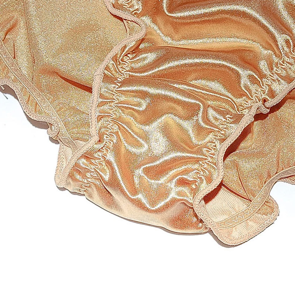 Damen Sexy Slips Satin Dessous G-String Nahtlose Höschen Unterwäsche ∧ - Bild 4 von 4