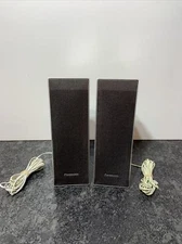 Set of 2 Panasonic Speakers SB-FS440 Surround Left and Right 110 watts WORKS