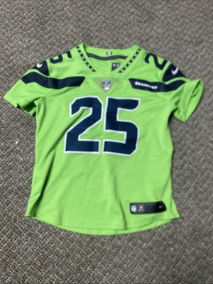 Richard Sherman Seattle Seahawks Lime Green Jersey #25 Youth Small