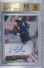 2017 Bowman Chrome Prospect Mega Box Jorge Mateo BGS 9.5 GEM MINT Auto fc1