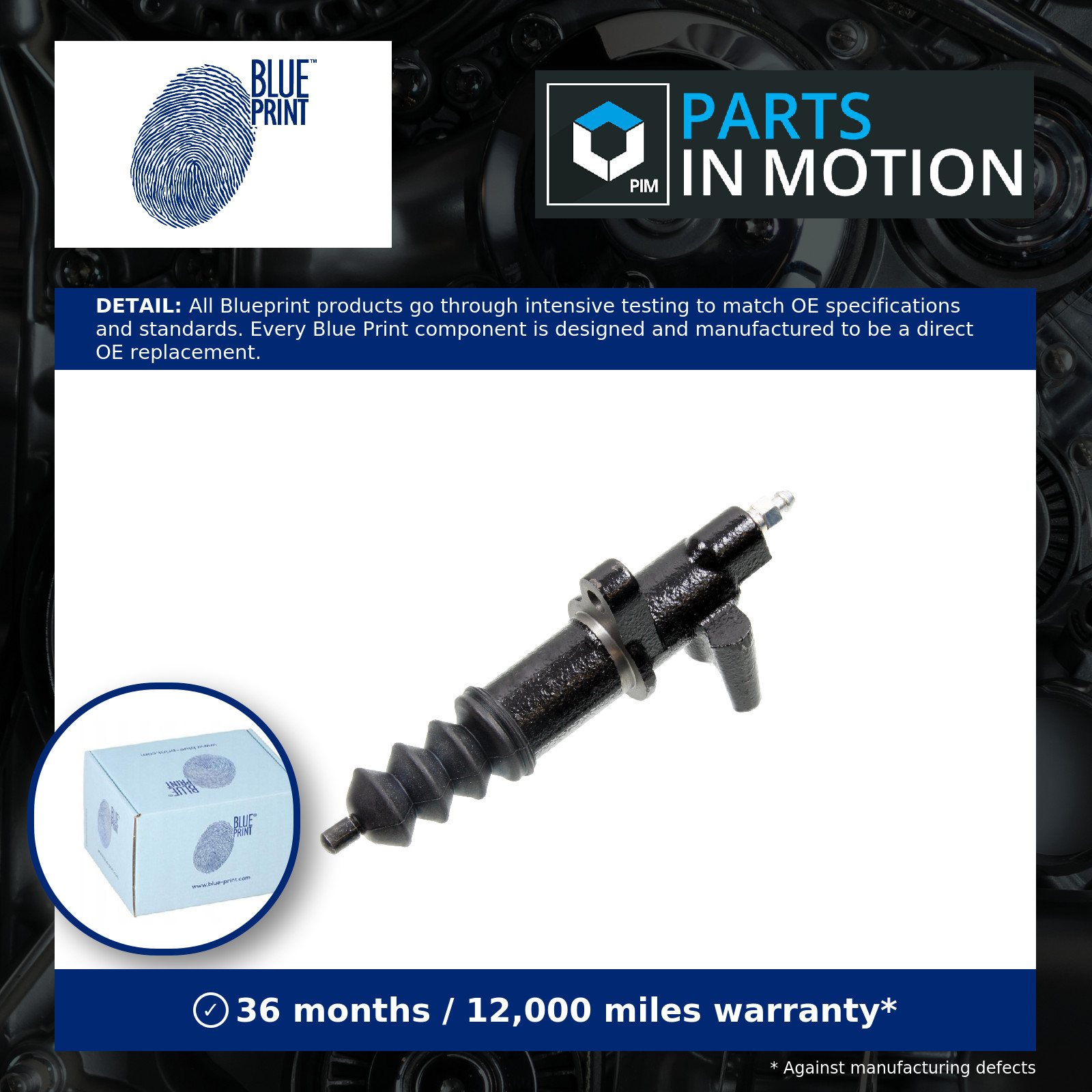 Clutch Slave Cylinder ADD63601 Blue Print 31470B0010 3147087401 3147087401000