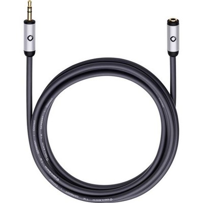 Oehlbach 60034 Extension Audio Jack [1x 3.5mm Jack Plug - 1x Jack Outlet from