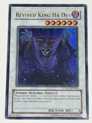 Revived King Ha Des CSOC-EN044 Ultra Rare Crossroads of Chaos