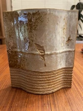 Hand built Clay Vase