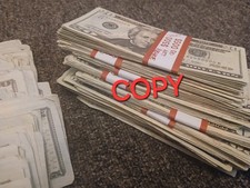 Artist Made AGED 20 Replica Bills  100