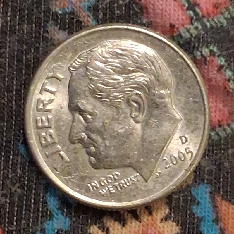 2005-D Roosevelt Dime 10C Denver Business Strike Copper KM#298