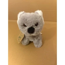 Eco Nation Aurora Koala Plush New With Tag Stuffed Animal Toy Gray Soft Kids 5"