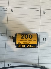 Roll Of Unused Kodak 200 24exp. 35mm Color Film