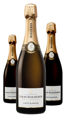 3 x Champagne Louis Roederer Carte Blanche Demi-Sec