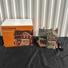 Dept 56 Halloween Screech Owl Farmhouse 808988 Snow Village Read