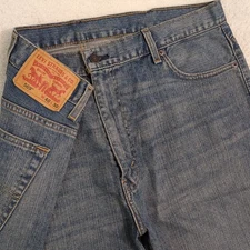 Levi's 569 Jeans Men's 40x30 Loose Med Wash Denim Blue 100% Cotton