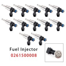 12X Fuel Injector For BMW 760I 760IL 2002-2008 Rolls-Royce Phantom 0261500008 EH