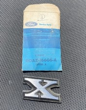 Nos 1970 Ford Galaxie Xl Fastback Convertible X Hood Badge Emblem D0az-16606-a