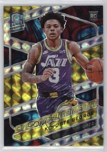 2023 Spectra Spectacular Debut Interstellar Prizm /99 Keyonte George Rookie RC