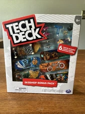 Tech Deck Flip SK8SHOP 6 Pack Finger Skateboards- Bonus Pack