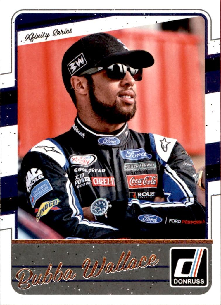Bubba Wallace 2017 Donruss #80 Roush Fenway Racing
