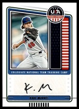 2023 Panini Stars & Stripes KADE MORRIS AUTO CNTC-KM