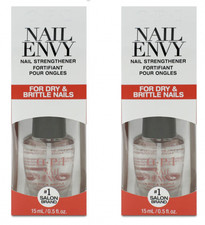OPI NAIL ENVY - NAIL STRENGTHNER CLEAR 2 BOTTLES - NEW IN BOX / FREE SHIPPING