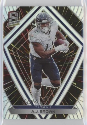 2020 Panini Spectra Hyper Prizm 14/75 AJ Brown #59 12kd