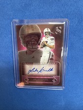 2025 Panini Silhouette Football Profile Signatures /199 Luke Kromenhoek Auto