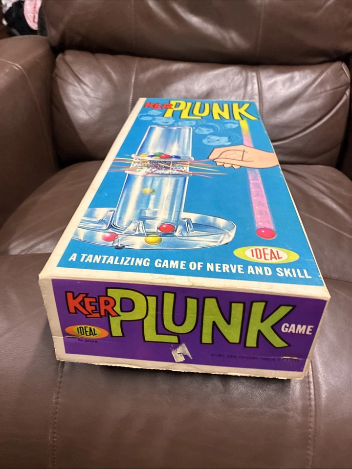 Kerplunk Family Game 1967 Ideal Toy Corp Made In USA Vintage Retro - Image 2 of 4