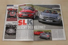 Auto Bild 14/2011 Mercedes SLK 350 R172 mit 306PS besser als...?