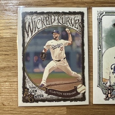 2025 Topps Allen & Ginter Wicked Curves WC-7 Clayton Kershaw
