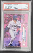 2020 Topps Chrome - Gavin Lux #148 Pink Refractor (RC)