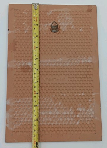 (2) Piastrelle messicane dipinte a mano 12"x8" colorate - Foto 9 di 12