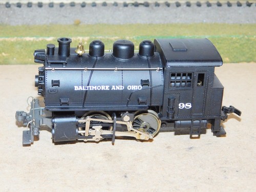 Rivarossi HO B&O 0-4-0 Deluxe Dockside Switcher Locomotive RUNS WELL EX ...
