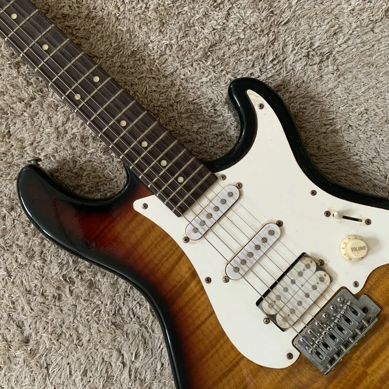 Fernandes Tiger Maple Top HSS Electric Guitar, Basswood Body with Maple Neck - Изображение 3 из 4