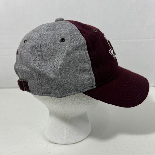 Gorra de béisbol Texas A&M Aggies Adidas gris granate talla única - Imagen 3 de 6
