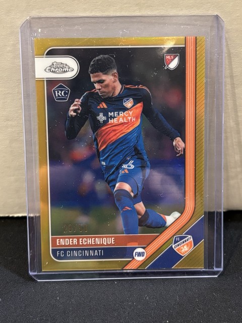 2026 Topps Chrome MLS Ender Echenique True Gold /50 RC FC Cincinnati
