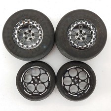 Proline Reaction Hp Belted Rear Drag Tires Hoosier Front On Aluminum Wheels