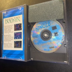 Sonic CD For Sega CD CIB Complete Vintage Collectible Excellent Condition Item