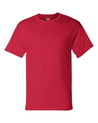 #ad Pack Of 3 Champion T525C Mens Short Sleeve Crew Neck Stylish Plain Blank T Shirt $31.64