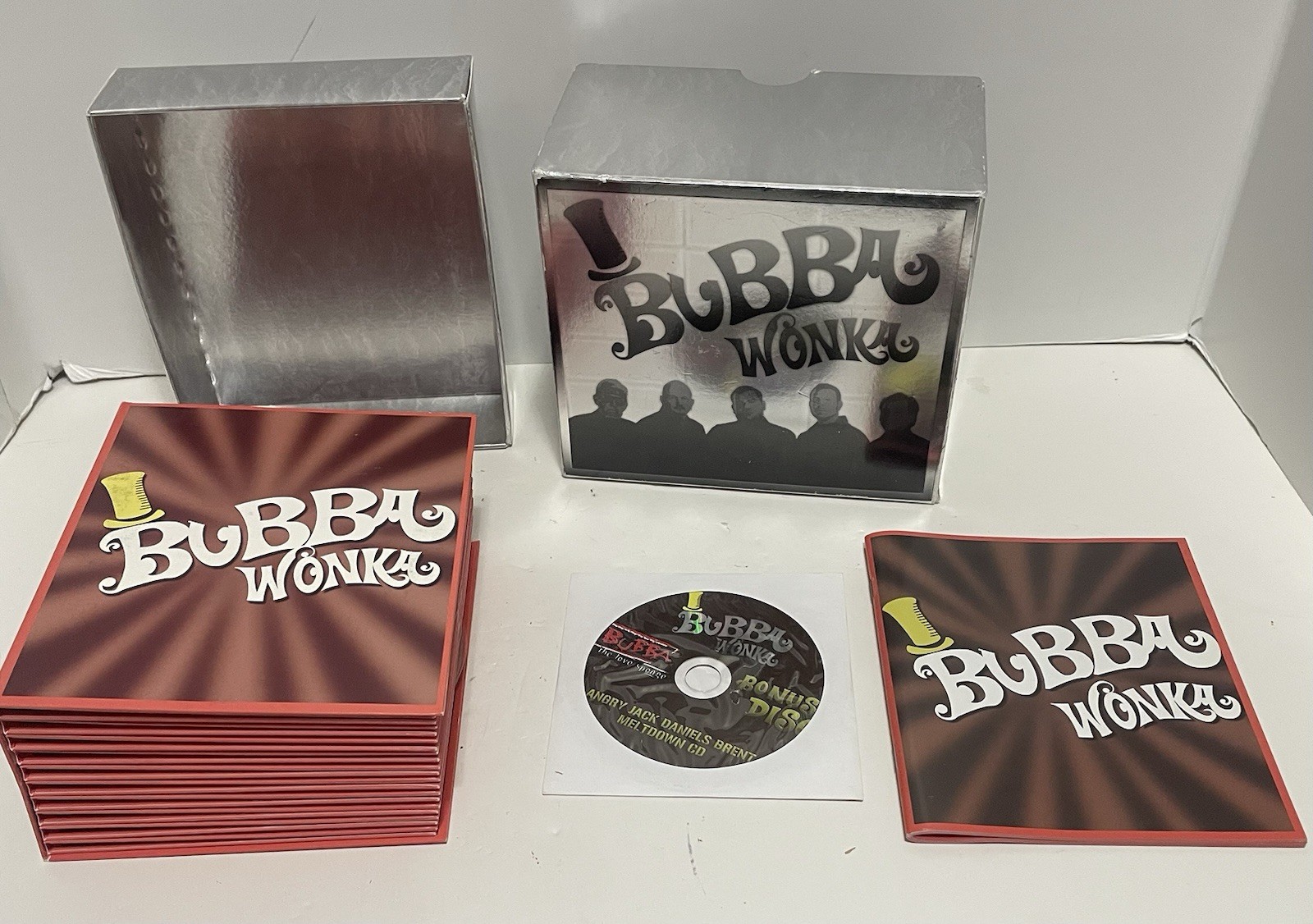 Bubba the Love Sponge Bubba Wonka 38 CD & 3 Bubba Raw DVD Set— Miss ...