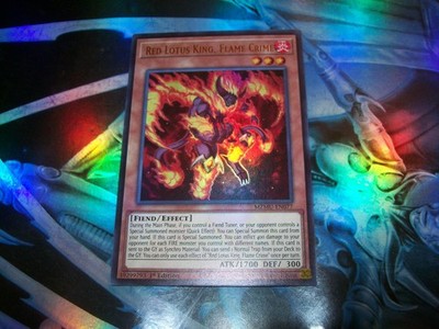 Red Lotus King, Flame Crime 1st Edition Ultra Rare MZMU-EN077 Yu-Gi-Oh!