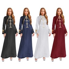 Women Outfits Clubwear Church Clergy Dress Preachers Choir Robe Adult Party