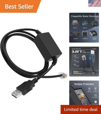 High Quality USB to RJ11 Power Cable for Beltronics & Escort Radar Detectors