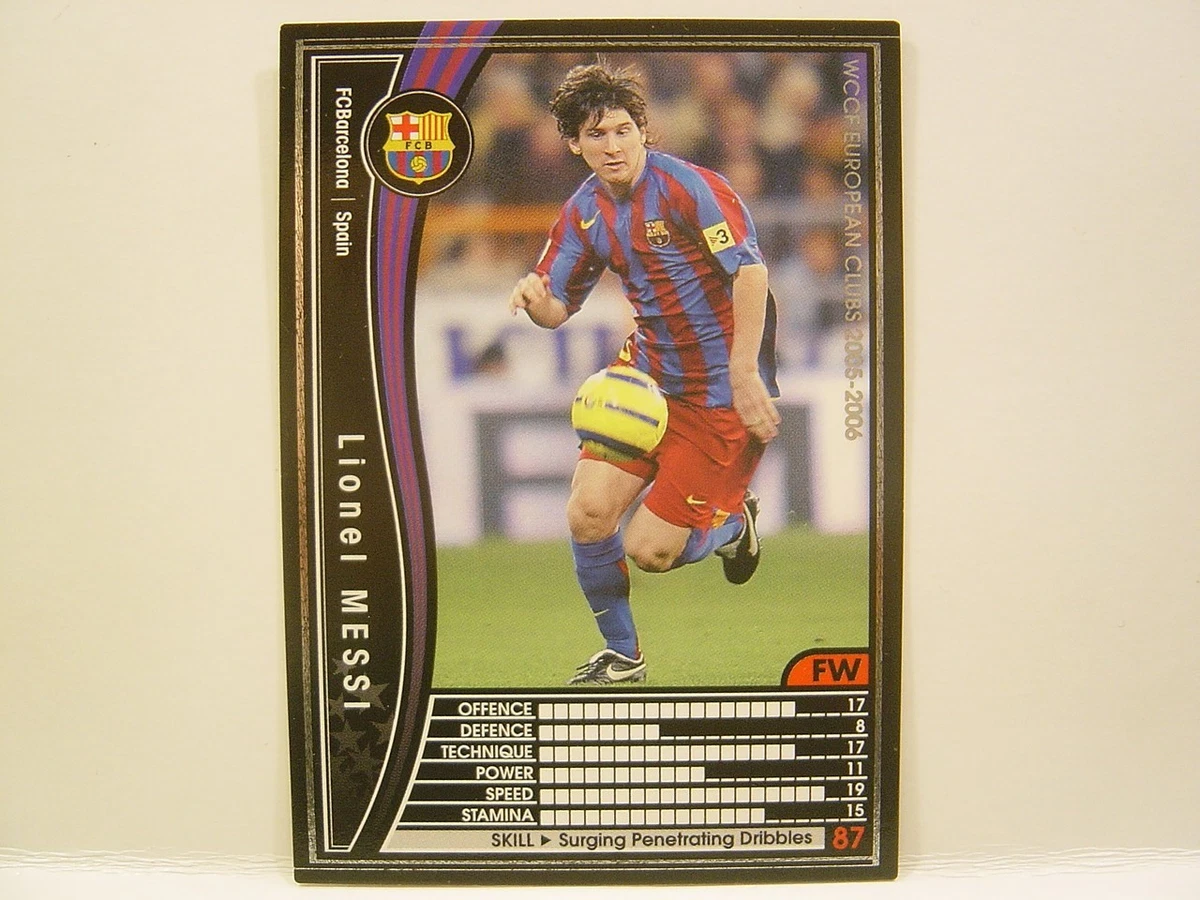 2005-06 Panini WCCF European Clubs Soccer Trading Cards for sale
