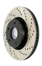 Stoptech 128.35110L StopTech Drilled Sport Brake Rotor