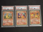 PSA 10 Charmander Charmeleon Charizard Set 003/032 CLL Pokemon Card Classic JP