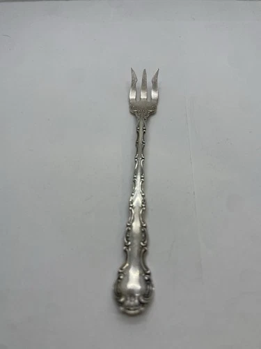 Gorham Strasbourg Sterling Silver Cocktail Fork 5.5"
